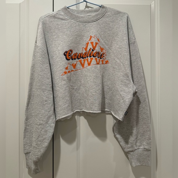 NWT Pink VS Collegiate Collection UVA Sweatshirt | Pink University of Virginia - Picture 3 of 7
